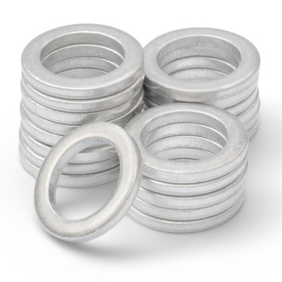 Suzuki LT-F300F KingQuad 4x4 Oil Drain Plug Crush Washer Gasket / Seal Ring (1999-2002) - 20 Pack - Made in USA